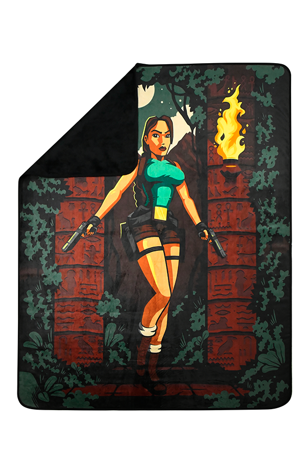 Tomb Raider Lara Croft’s Debut Blanket