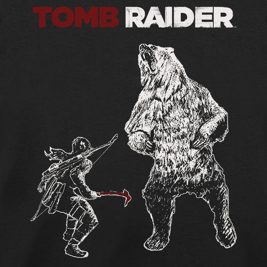 Lara vs Bear - Women’s tee Black