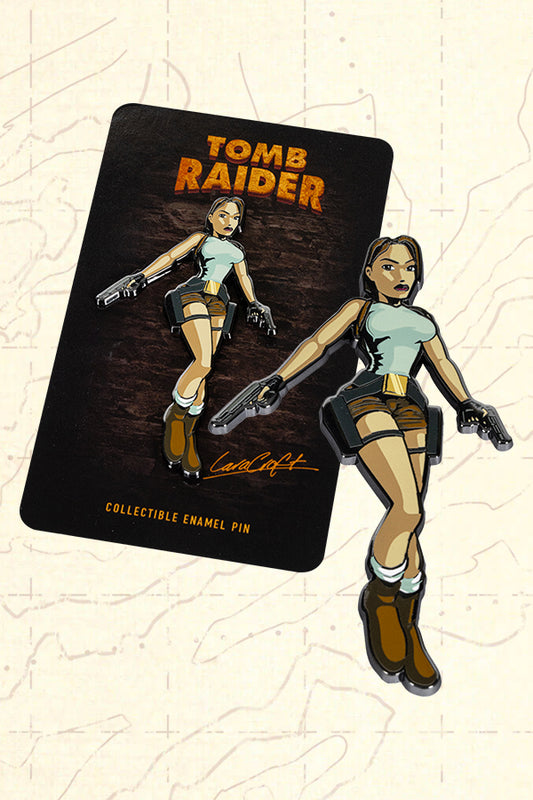 Tomb Raider Big Debut Enamel Pin