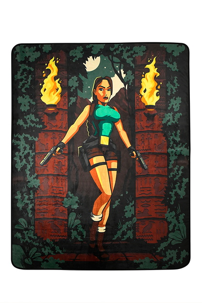 Tomb Raider Lara Croft’s Debut Blanket