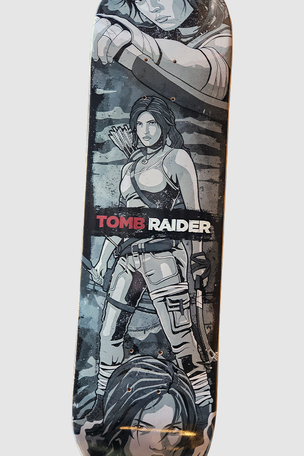 Tomb Raider Survivor Skate Deck