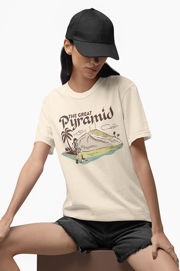 Tomb Raider Great Pyramid Postcard Tee