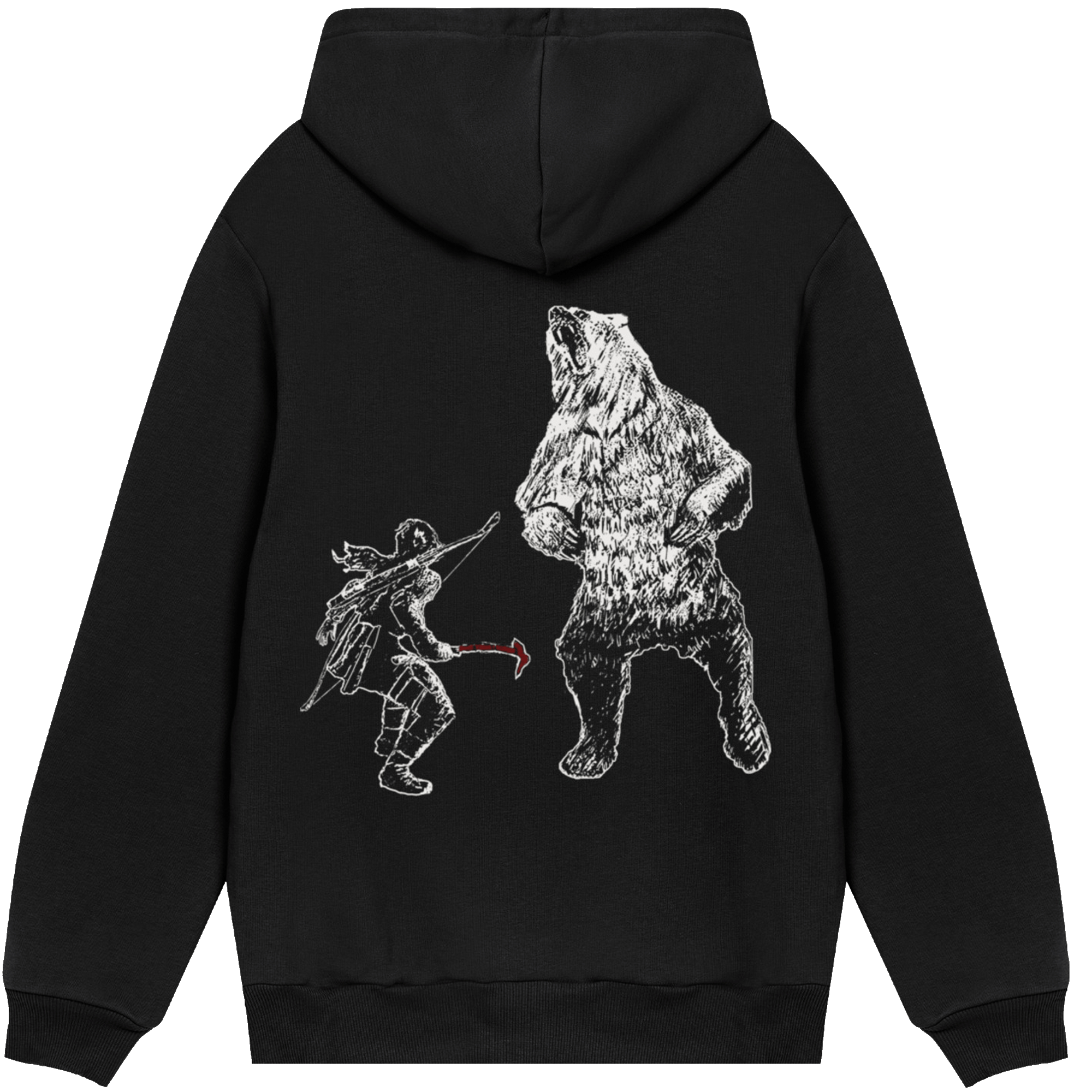 Lara vs Bear - Hoodie