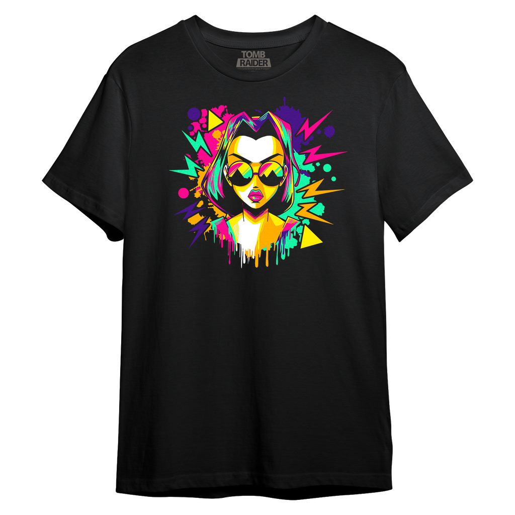 Lara 90s Retro Splatter