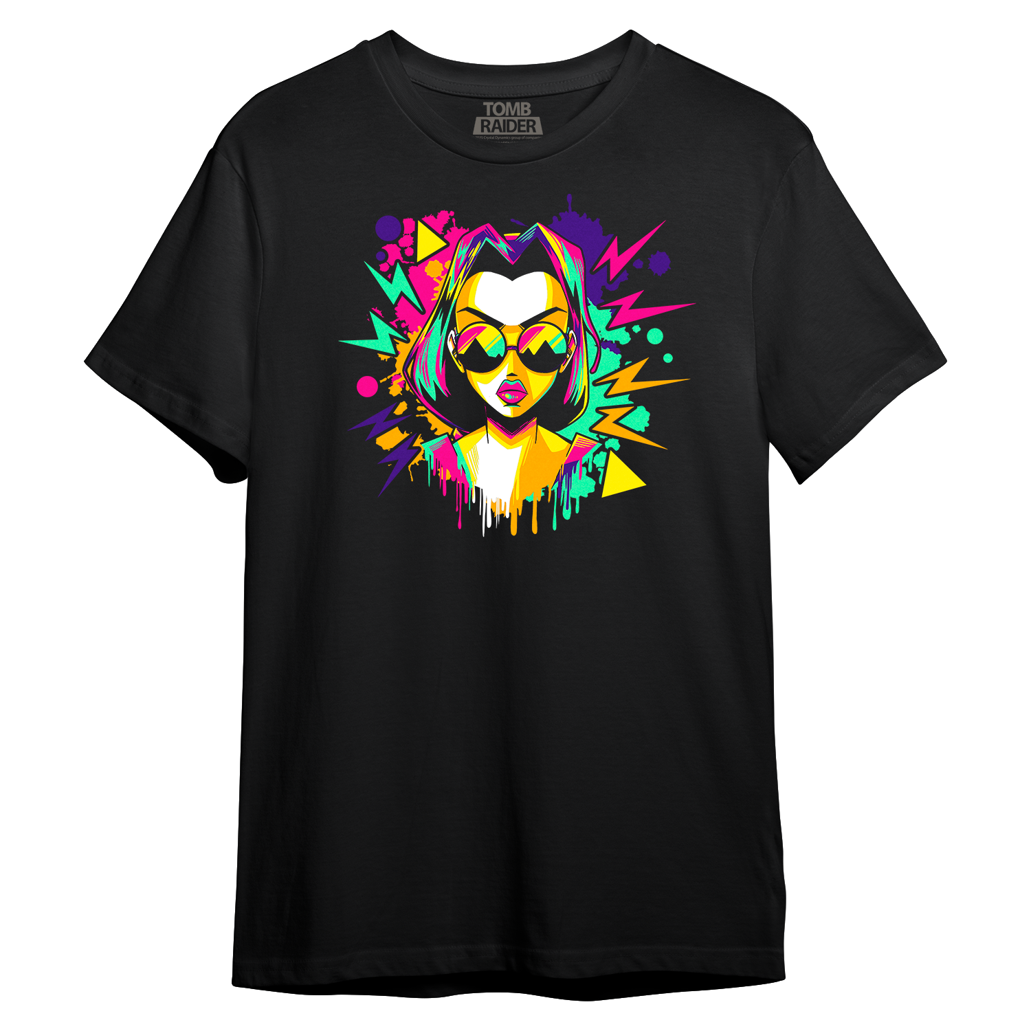 Lara 90s Retro Splatter