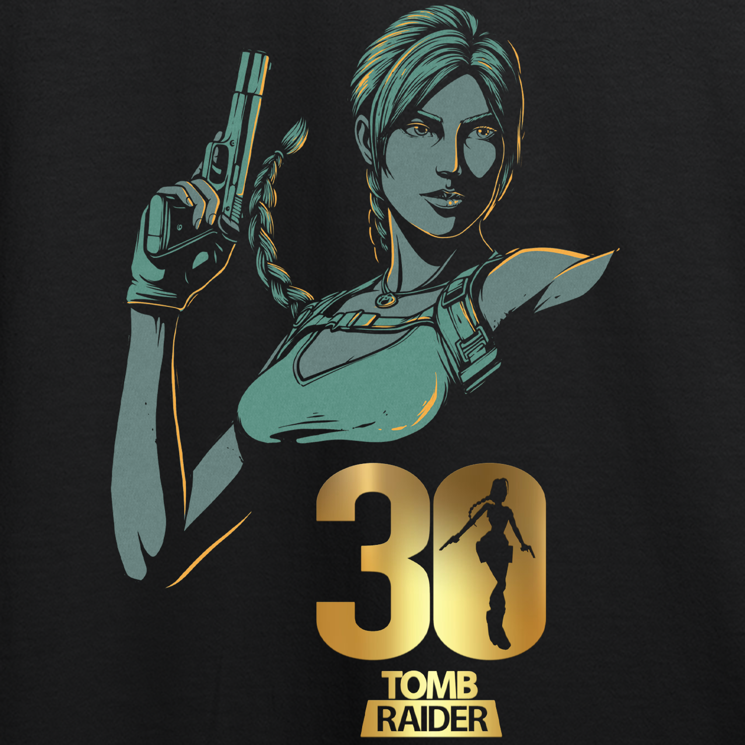 Lara Croft 30th Anniversary Shirt