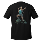 Legacy of Atlantis Lara Croft (Back) - Black T-Shirt