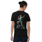 Legacy of Atlantis Lara Croft (Back) - Black T-Shirt