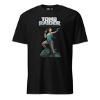 Legacy of Atlantis Lara Croft (Front) - Black T-Shirt