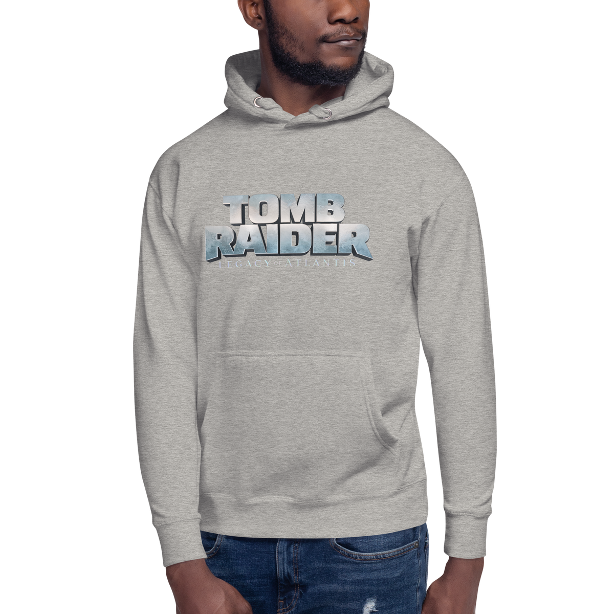 Legacy of Atlantis Official Logo - Grey Hoodie