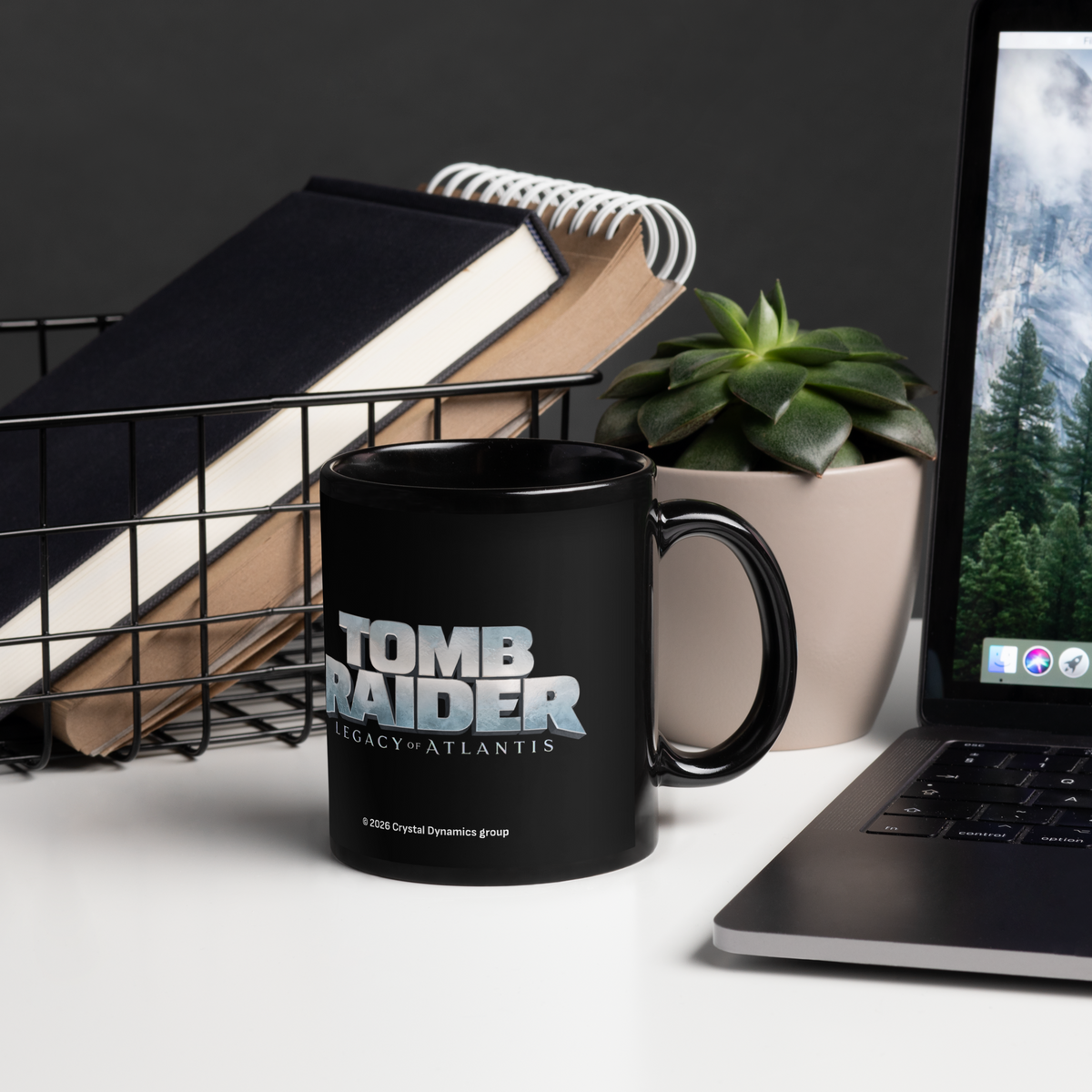 Legacy of Atlantis Official Logo Coffee Mug - Black