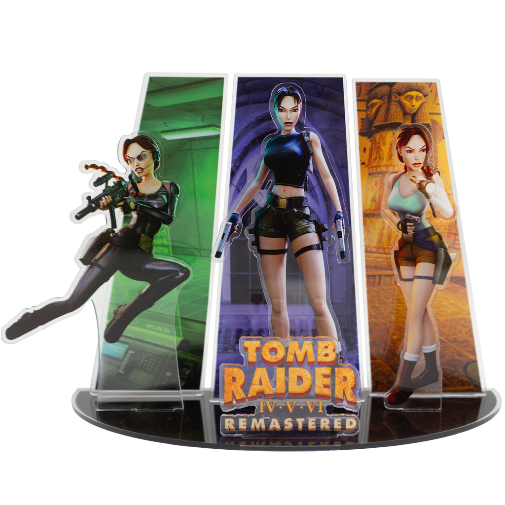 Tomb Raider Remastered IV-VI Standee Set *PRE-ORDER*