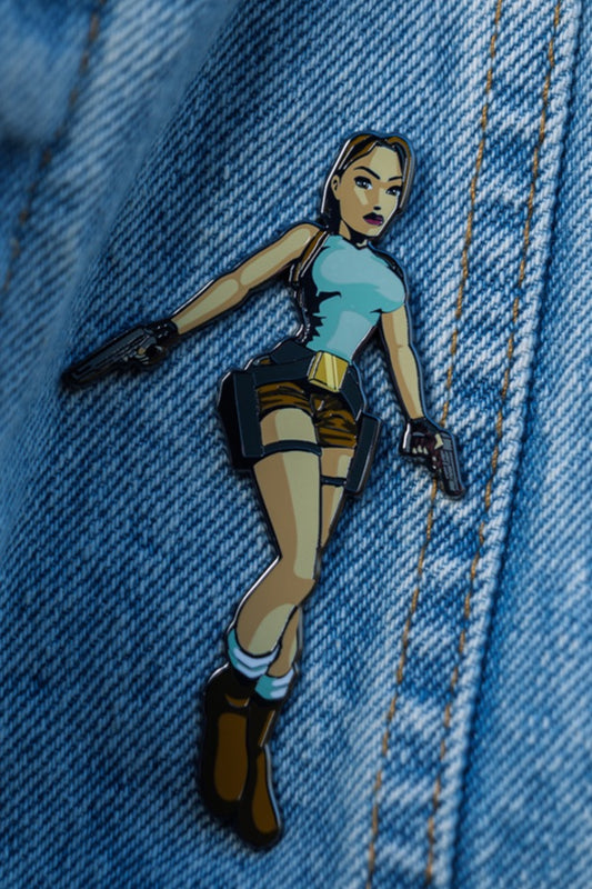 Tomb Raider Big Debut Enamel Pin