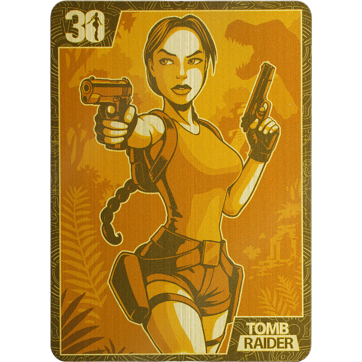 Tomb Raider Classic - Anniversary Metal Card *LIMITED RUN*