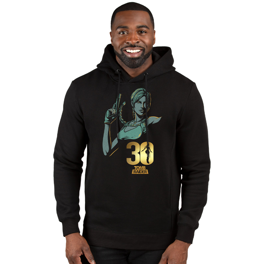 Pullover Hoodie - Lara Croft 30th Anniversary *PRE-ORDER*
