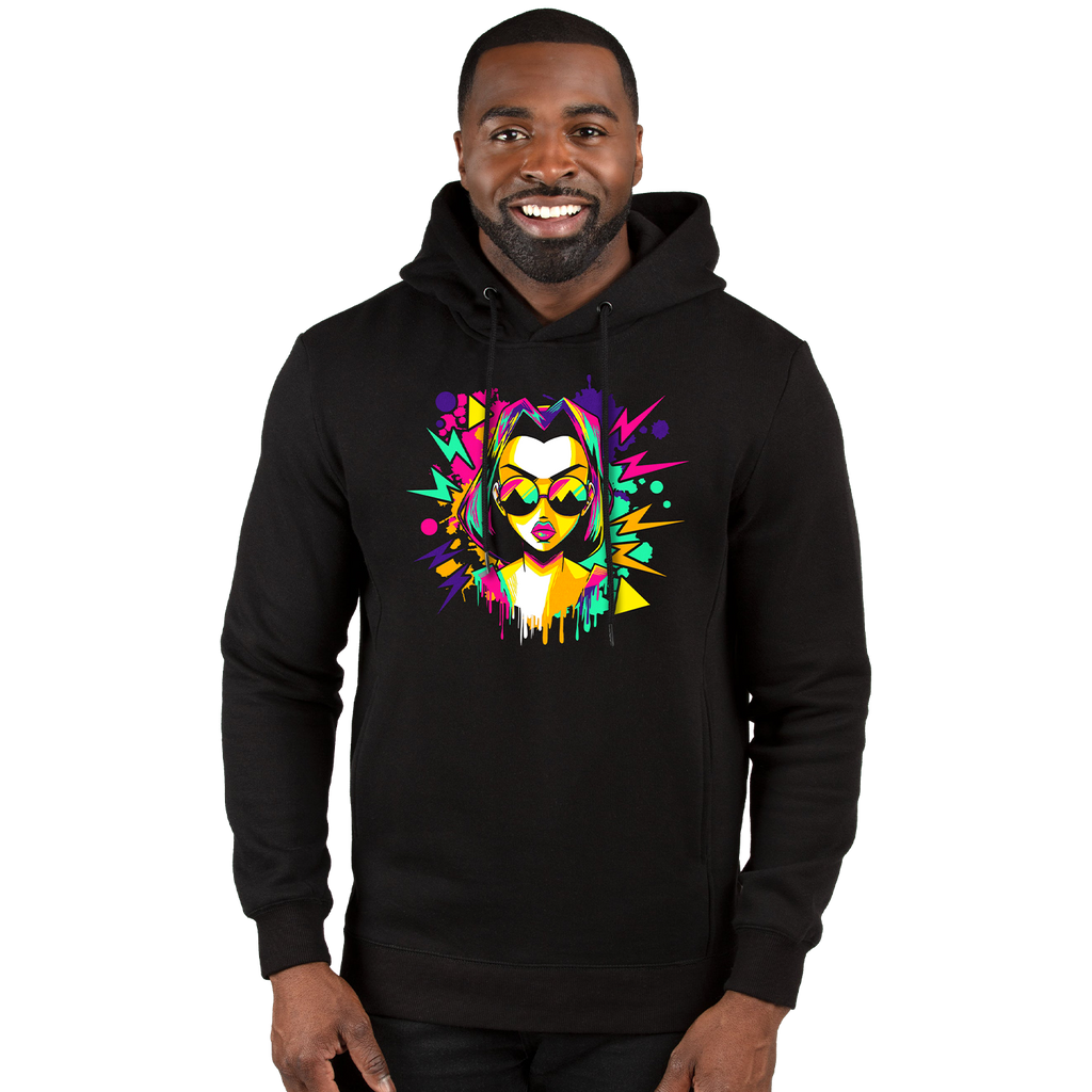 Pullover Hoodie - Lara 90s Retro Splatter *PRE-ORDER*