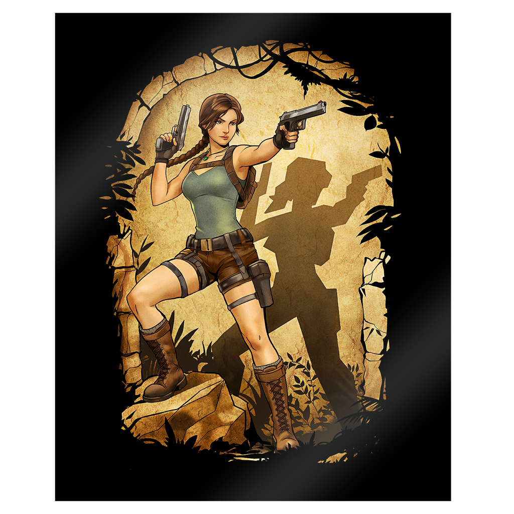Lara 30th Polygonal History Metal Print