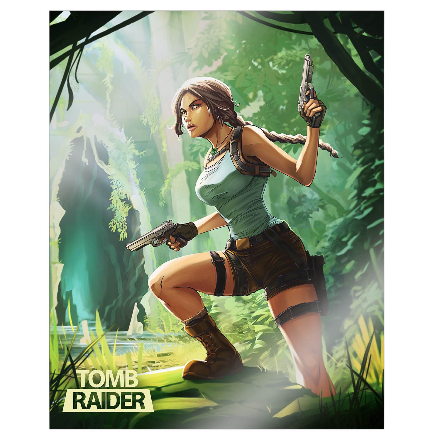 Tomb Raider Metal Print *PRE-ORDER*