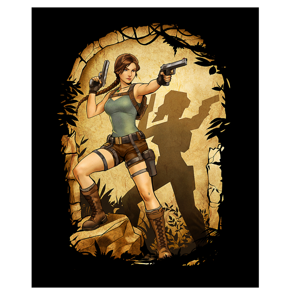 Lara 30th Polygonal History Metal Print