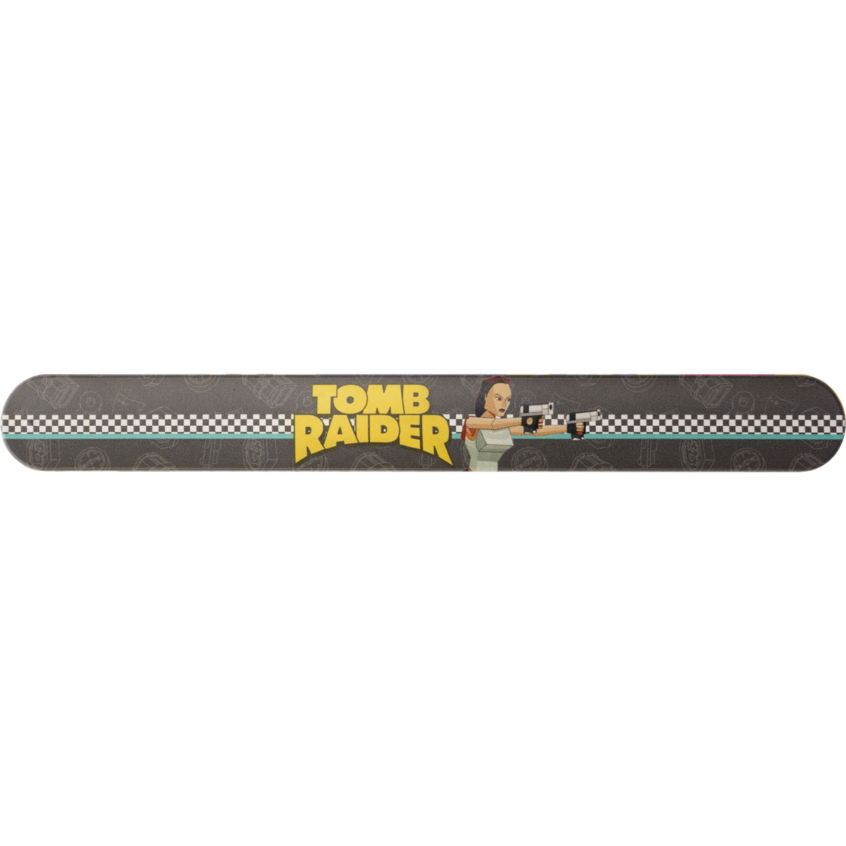 Tomb Raider Gray Slap Bracelet