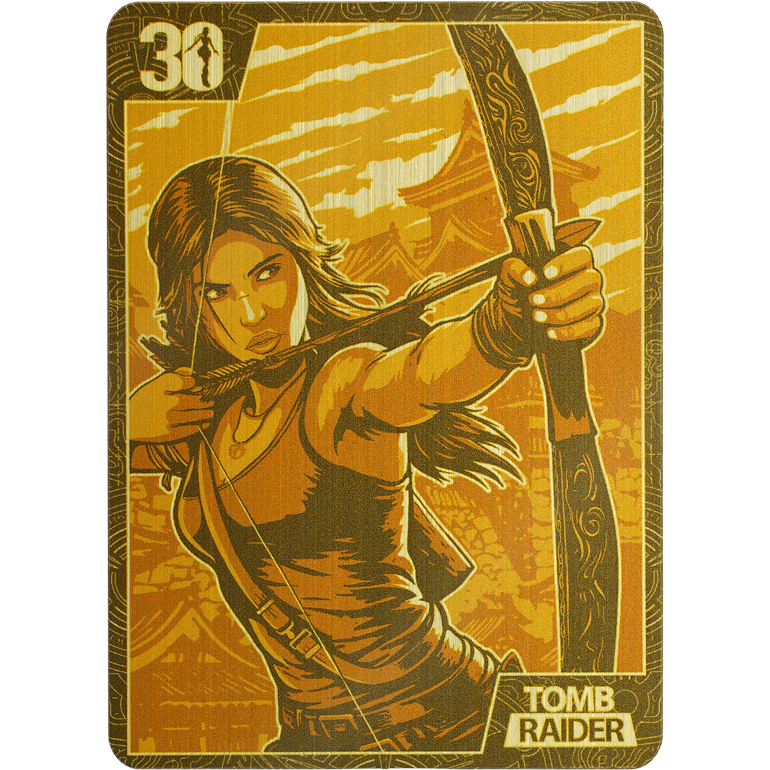 Tomb Raider Survivor - Anniversary Metal Card *LIMITED RUN*