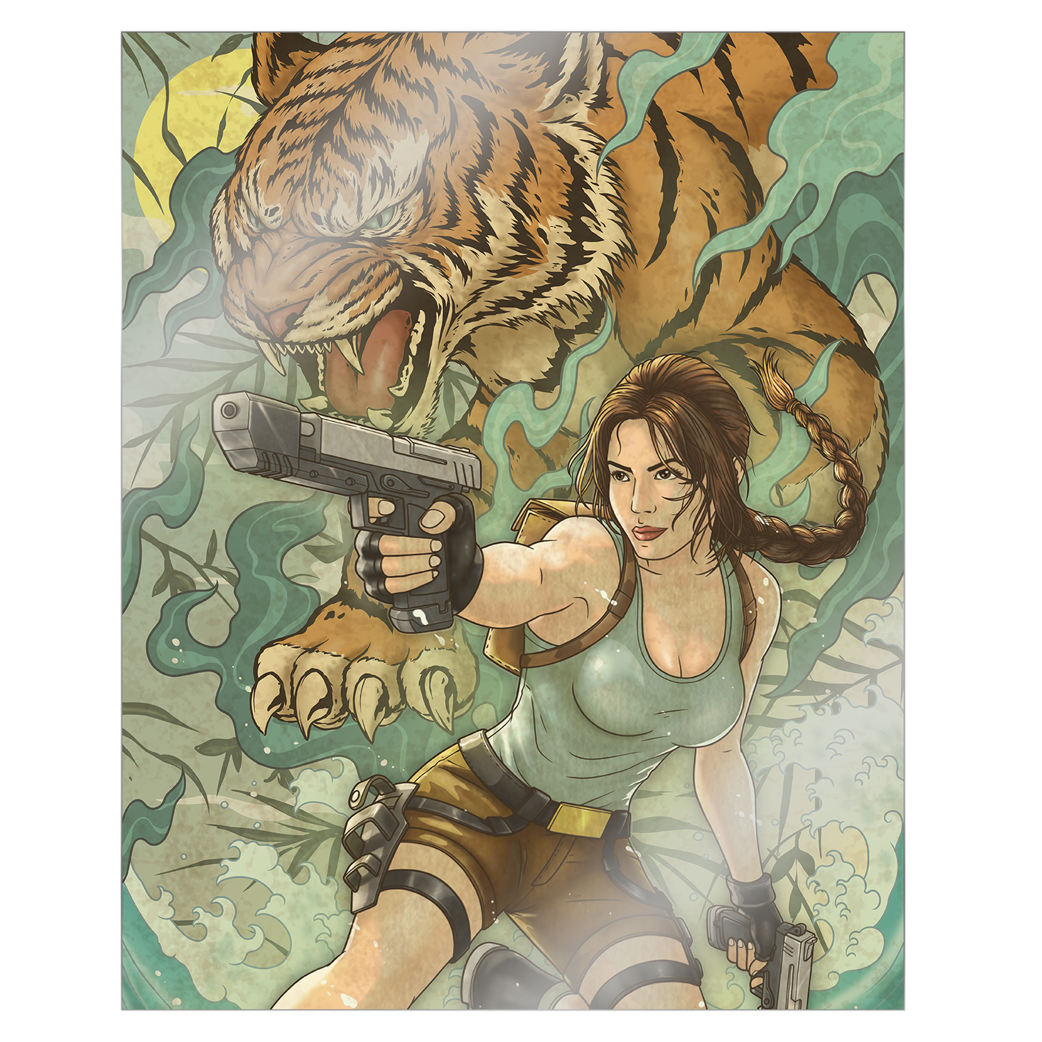 Tomb Raider II Metal Print