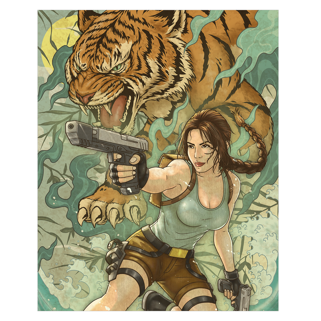Tomb Raider II Metal Print