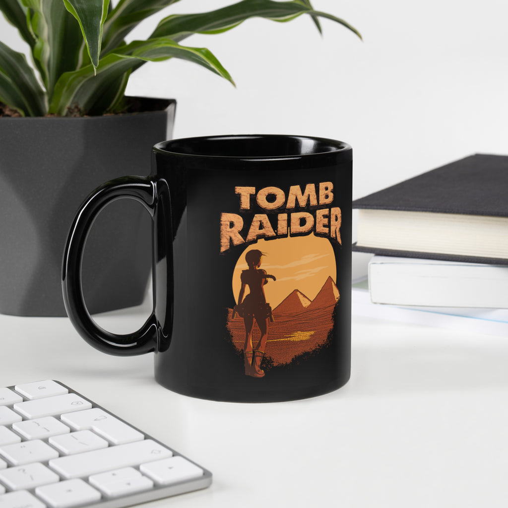 Tomb Raider From Giza with Love Coffee Mug - Black