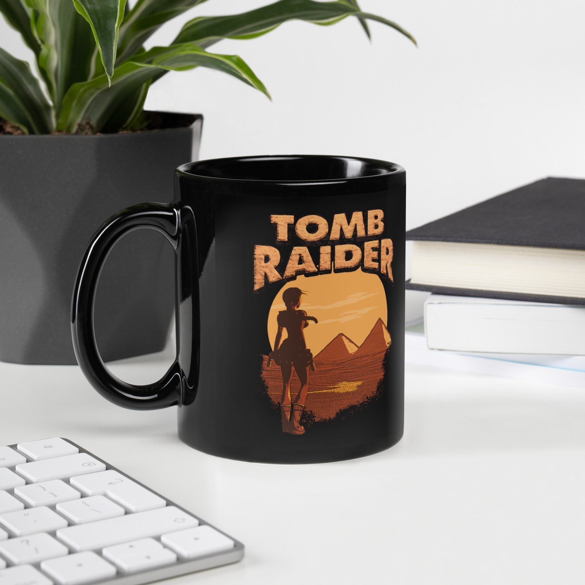 Tomb Raider From Giza with Love Coffee Mug - Black
