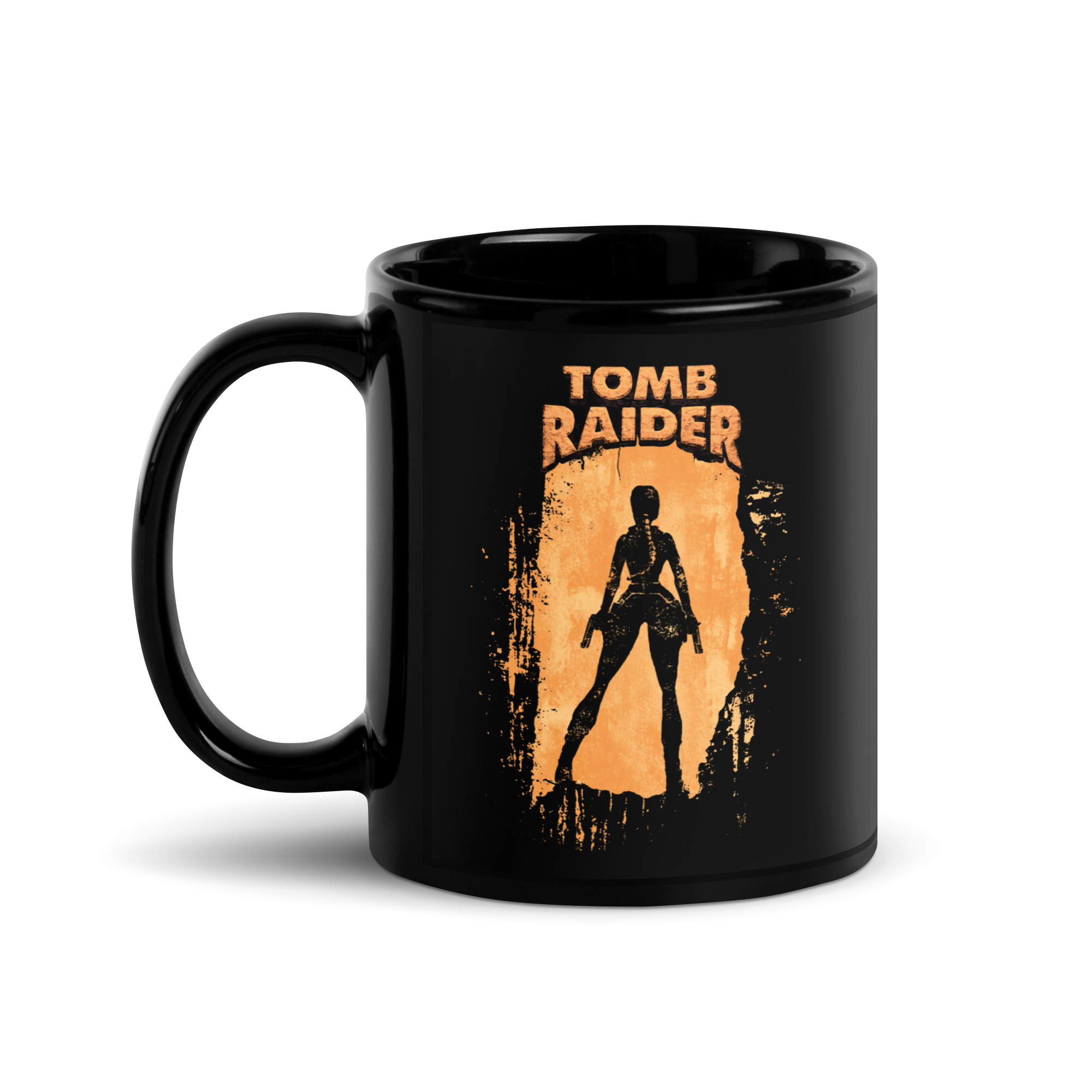 Tomb Raider Adventure Begins Coffee Mug - Black