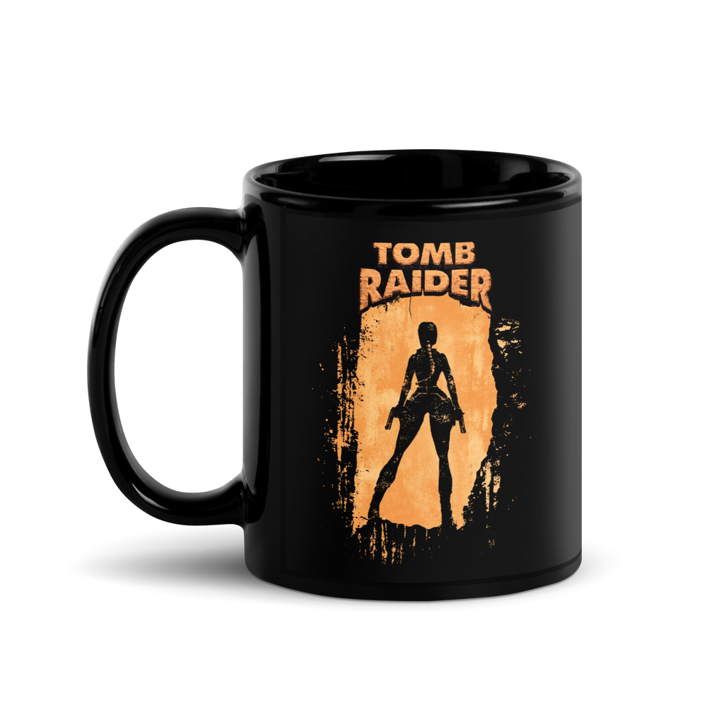 Tomb Raider Adventure Begins Coffee Mug - Black