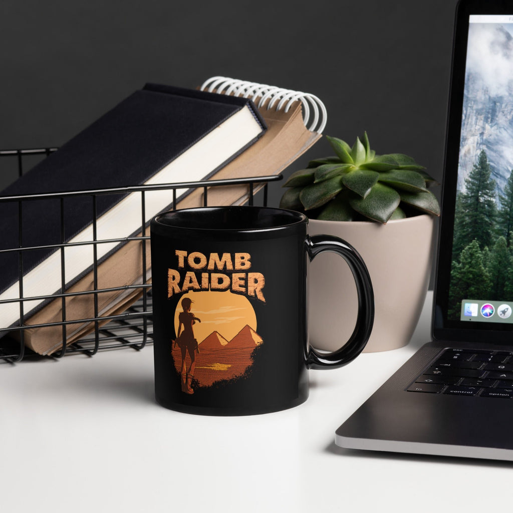 Tomb Raider From Giza with Love Coffee Mug - Black