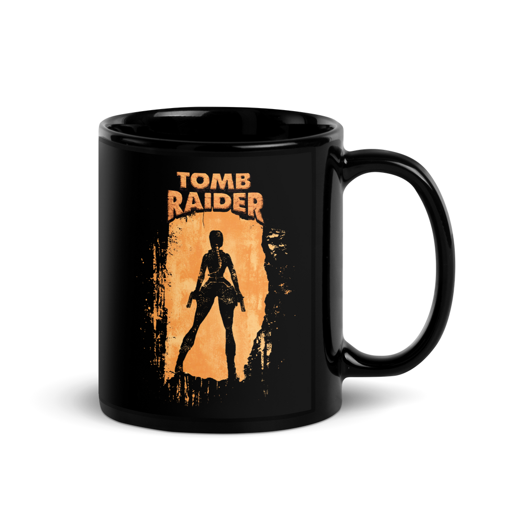 Tomb Raider Adventure Begins Coffee Mug - Black