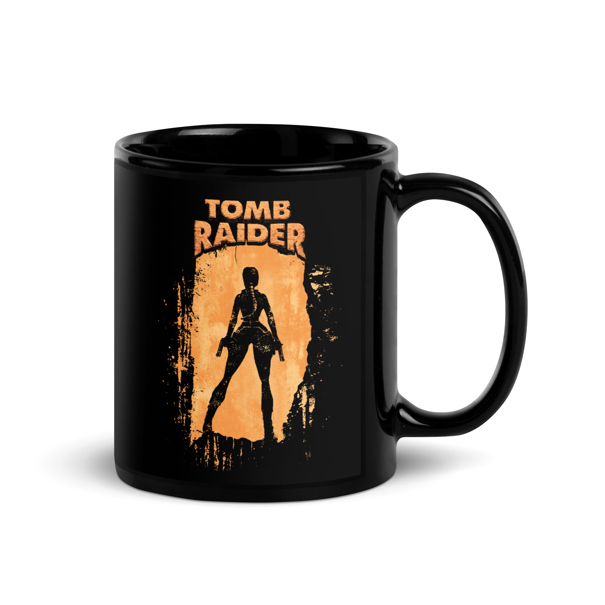 Tomb Raider Adventure Begins Coffee Mug - Black