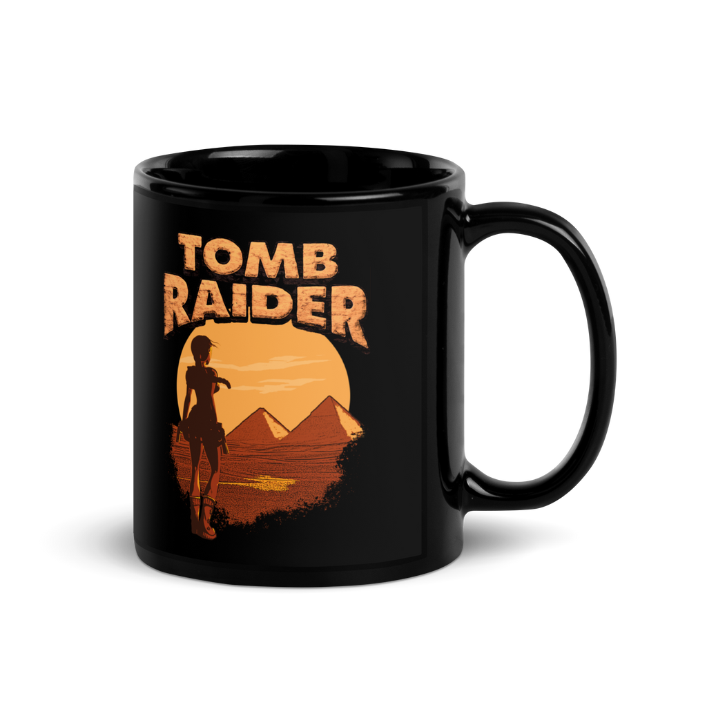 Tomb Raider From Giza with Love Coffee Mug - Black