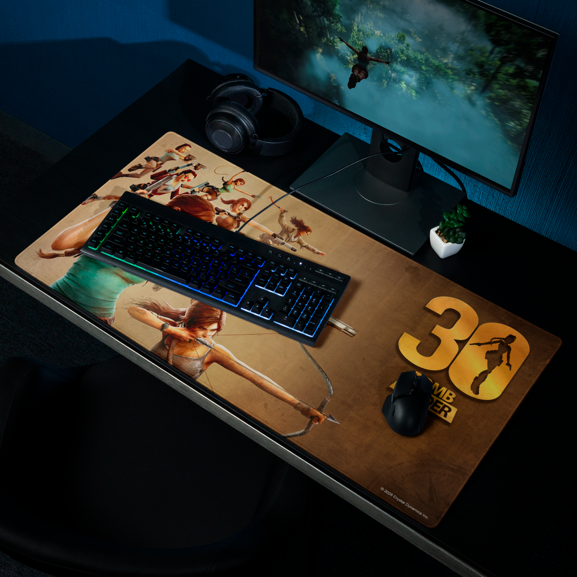 30th Anniversary Gaming mouse pad