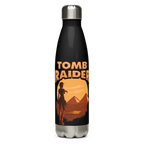 Tomb Raider From Giza with Love Stainless steel water bottle