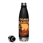 Tomb Raider From Giza with Love Stainless steel water bottle