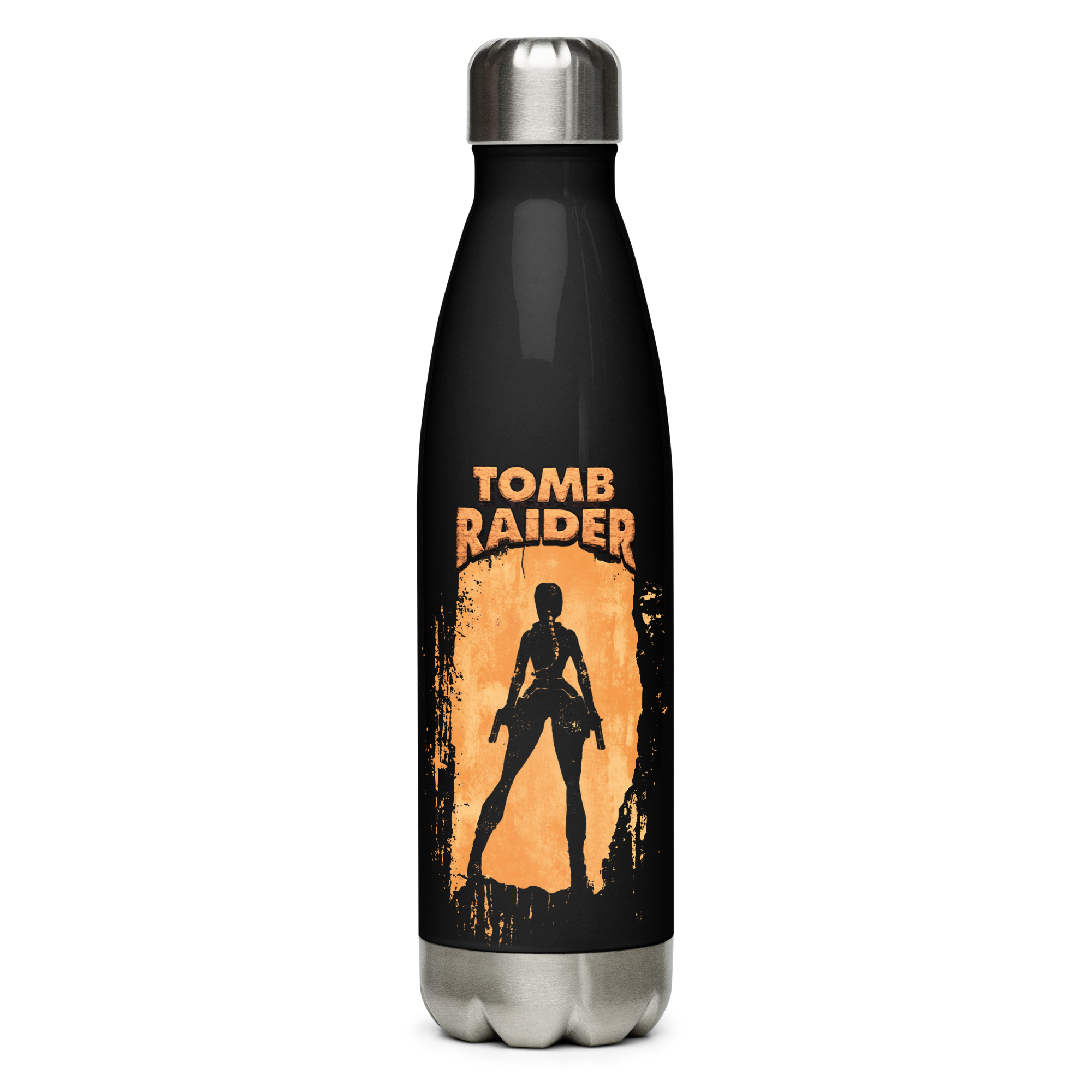 Tomb Raider Adventure Begins Stainless steel water bottle