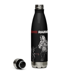 Tomb Raider Lara vs Bear Stainless steel water bottle