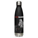 Tomb Raider Lara vs Bear Stainless steel water bottle