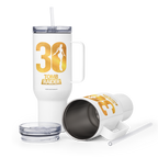 30th Anniversary Travel mug with handle
