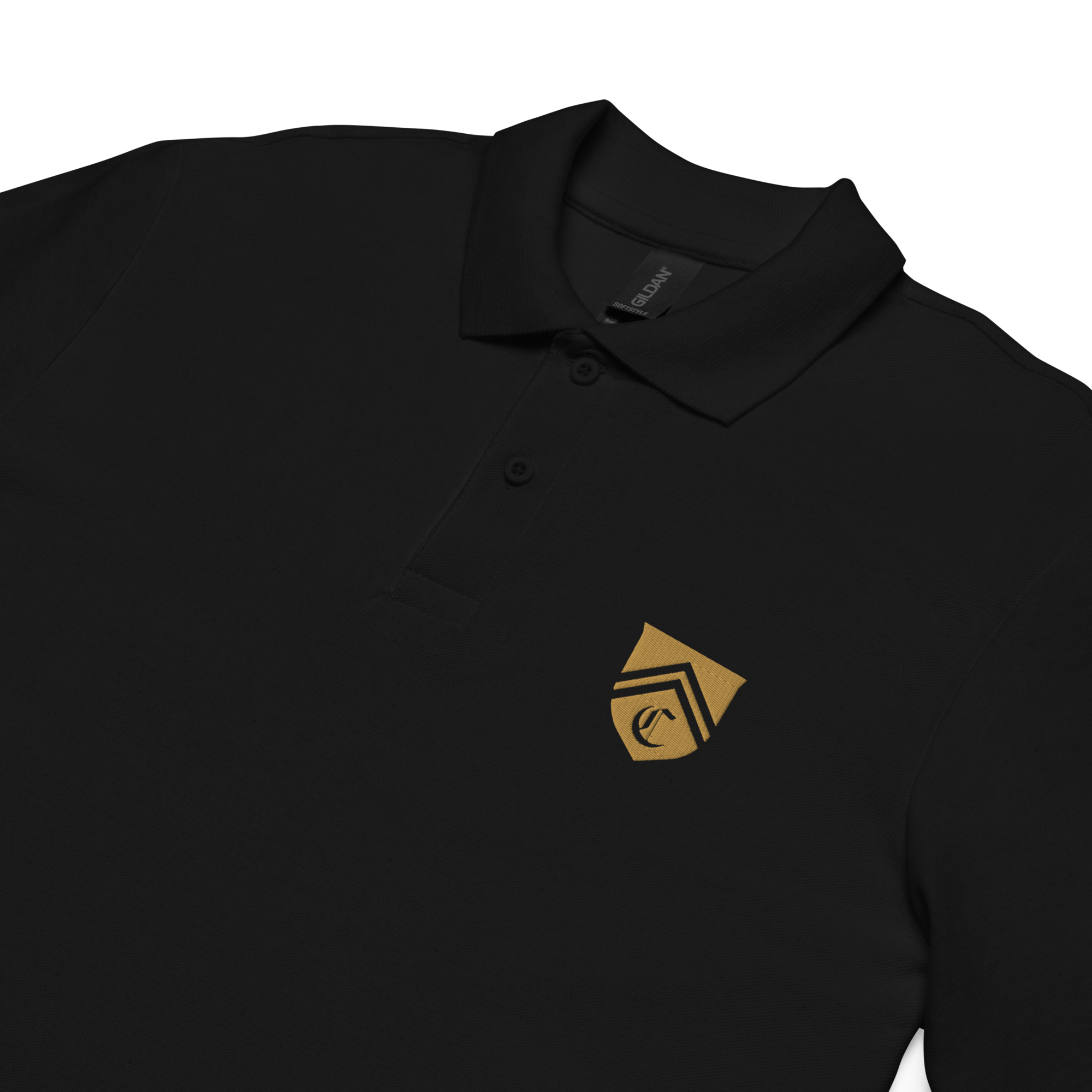 Croft Family Crest embroidered polo shirt