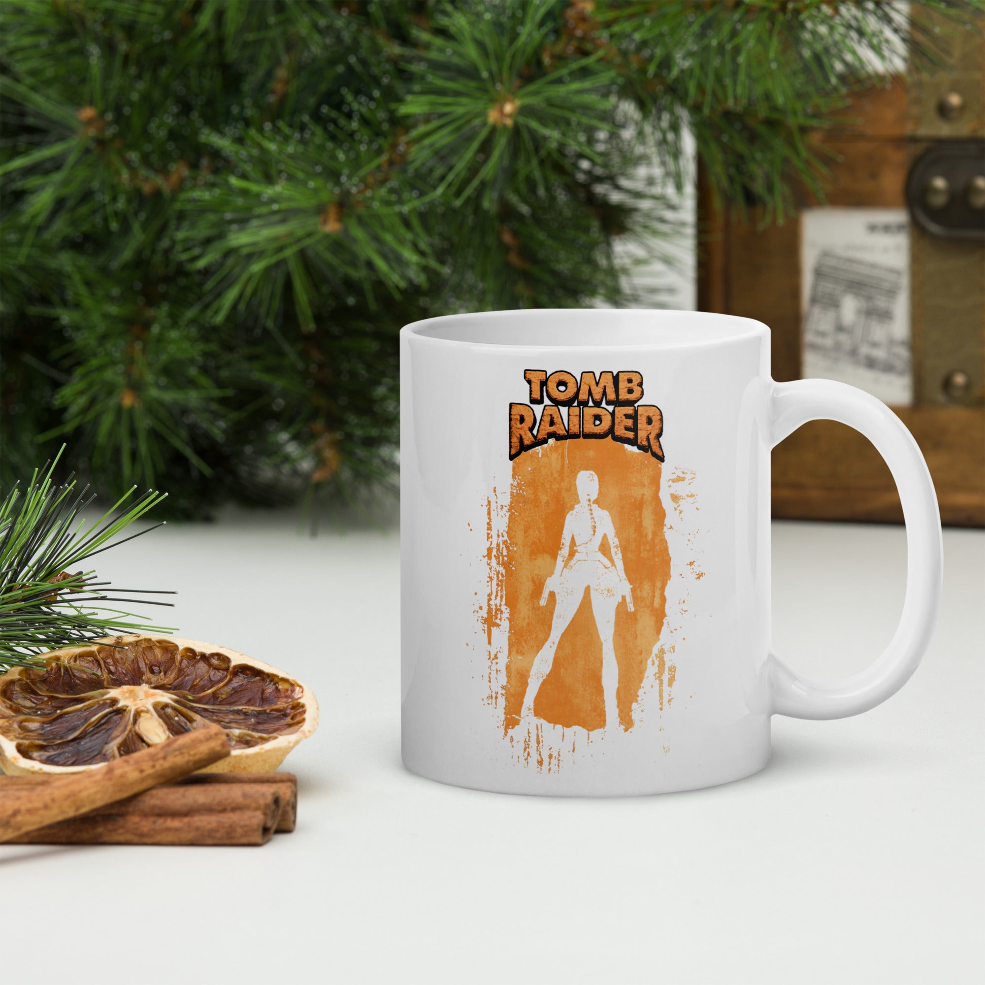 Tomb Raider Adventure Begins Coffee Mug - White
