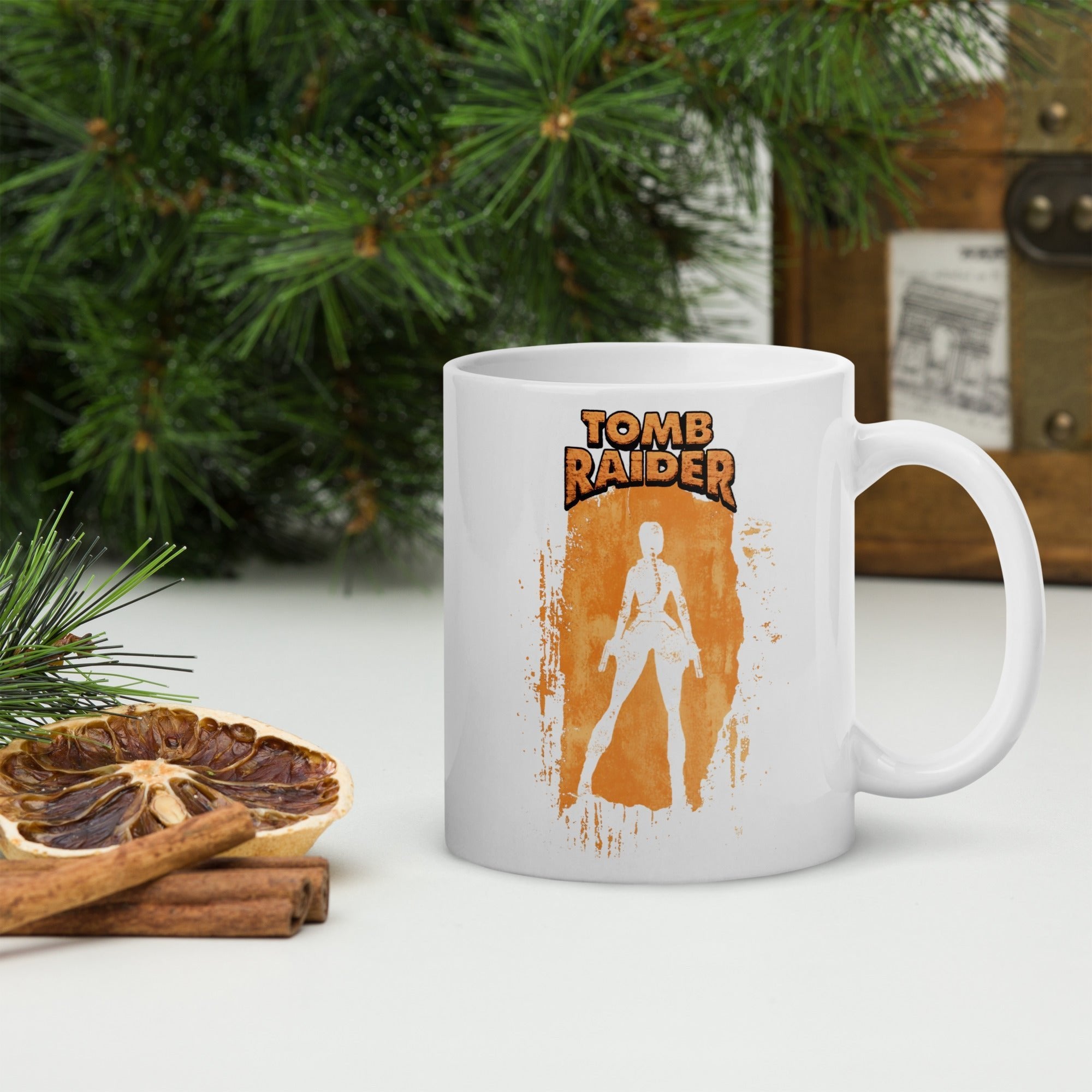 Tomb Raider Adventure Begins Coffee Mug - White