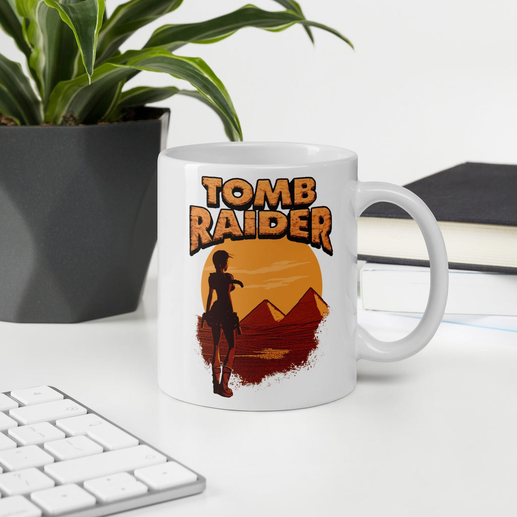 Tomb Raider From Giza with Love Coffee Mug - White